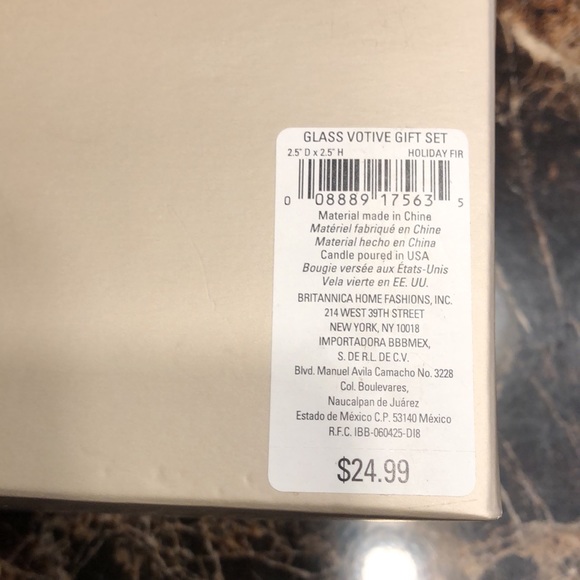 UGG votive candles set of 3 - Picture 2 of 4